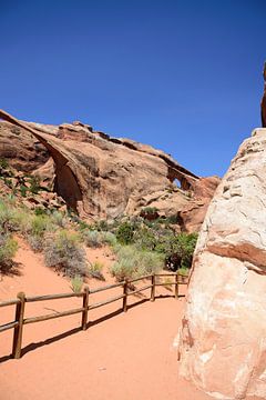 The path to Landscape Arch by Frank's Awesome Travels