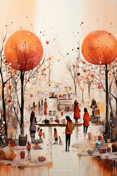 Markt II von Harry Cathunter