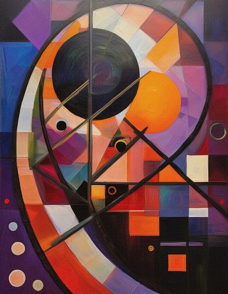 Abstrakte Flechtmuster von Moonheart Artworks