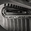 Treppenhaus monochrom von Thomas Riess