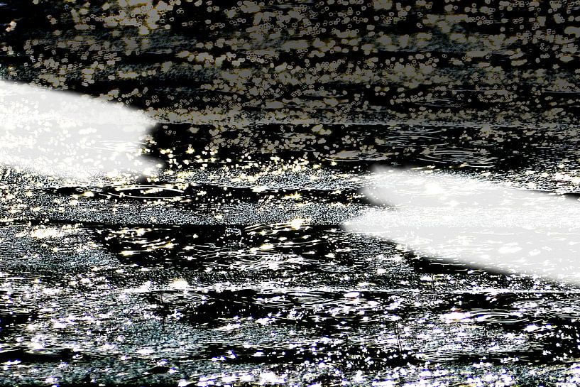 Wet asphalt by christine b-b müller