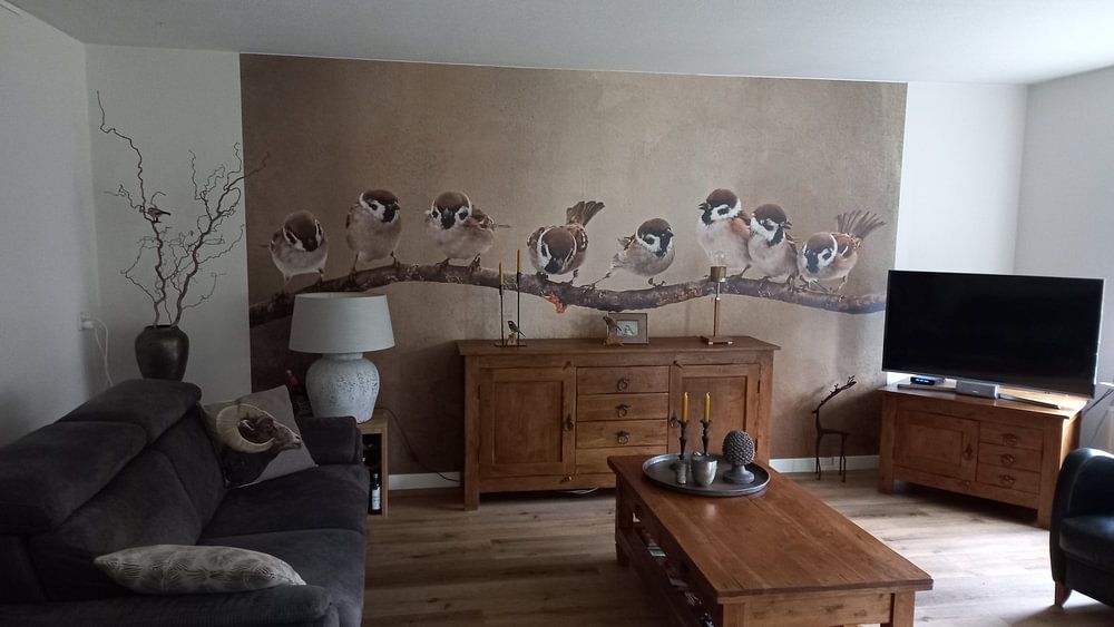 Vögel auf Ast  von Diana van Tankeren 