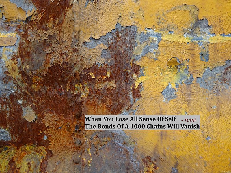 Rumi: When You Lose All Sense Of Self.... van MoArt (Maurice Heuts)