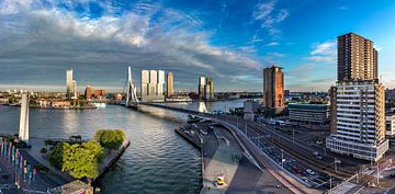 Zonsondergang in Rotterdam