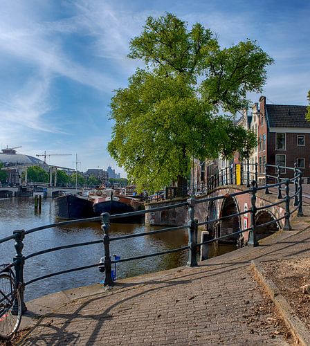 Brug over Keizersgracht bij de Amstel