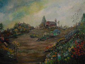 The Red Barn sur Rhonda Clapprood