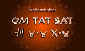 Kristall OM TAT SAT - Lichtarbeiter