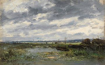 Carlos de Haes-Yuze Stausee-Landschaft, Antike Landschaft