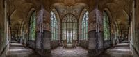 Panorama in een Verlaten Decay Ziekenhuis in Italie ( Uniek ! )