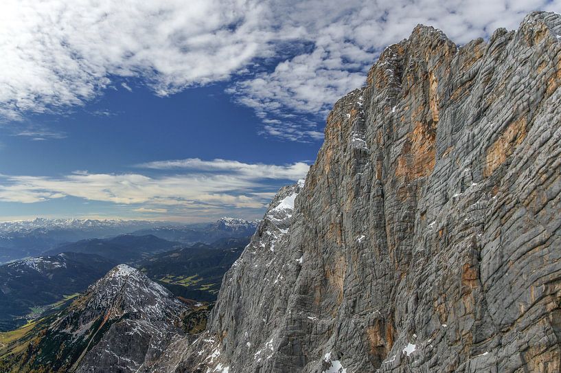 Blick vom Dachstein. von Johan Kalthof