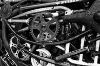 Bike Deconstructed - Fiets Onderdelen Print van MDRN HOME thumbnail