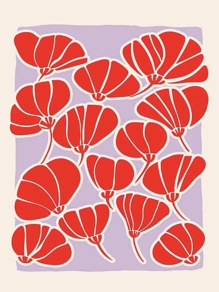 Spring Flowers 03 von Malou Studio