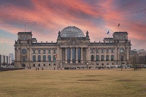 Reichstag in Berlijn van VanEis Fotografie