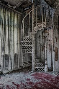 Escalier en spirale (urbex) sur Jaco Verheul