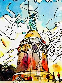 Kandinsky meets..Hermann monument by zam art