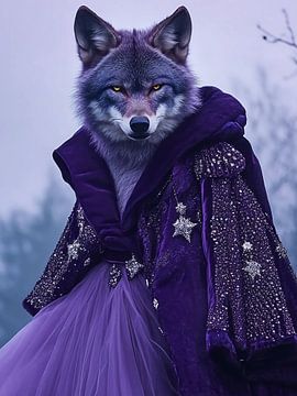 Wolf in heksenkleren van haroulita