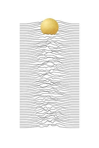 Lever de soleil doré