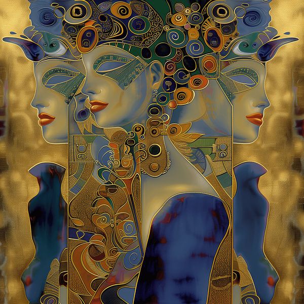 Golden girl by Ton Kuijpers
