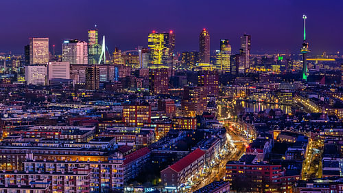 Skyline van Rotterdam
