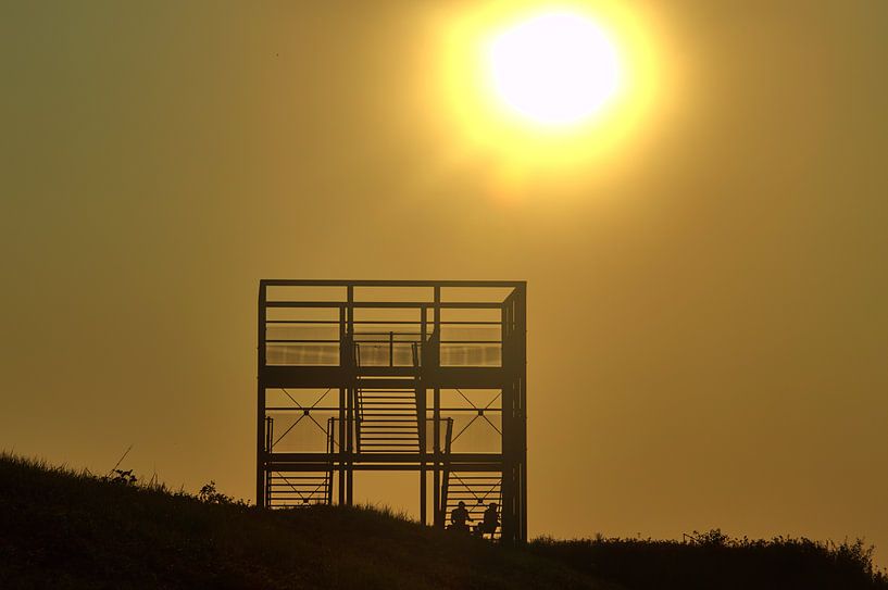 zonsondergang van Edgar Schermaul