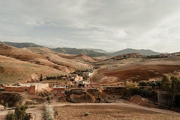 Atlas Gebergte | Marokko | Reisfotografie | Fine Art Print van Inge Pieck