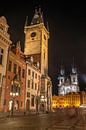 Stadhuis van Praag en de Teyn kerk op het Oude Stadsplein van t.ART thumbnail