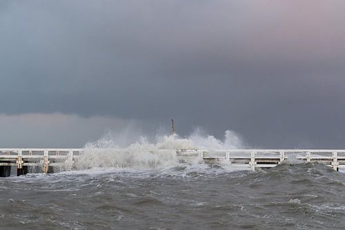 Storm op zee