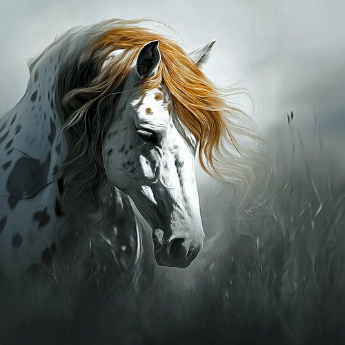 The Appaloosa in the Foggy Wind | Where Freedom and Spots Embrace Each Other Wildly