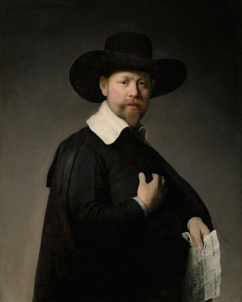 Portrait of Marten Looten, Rembrandt Harmensz. van Rijn by Rembrandt van Rijn