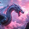 DRAXYRA - Ein gewaltiger Drache fliegt durch die Wolken von INFERAURUM