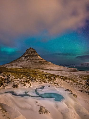 Nacht in Kirkjufell