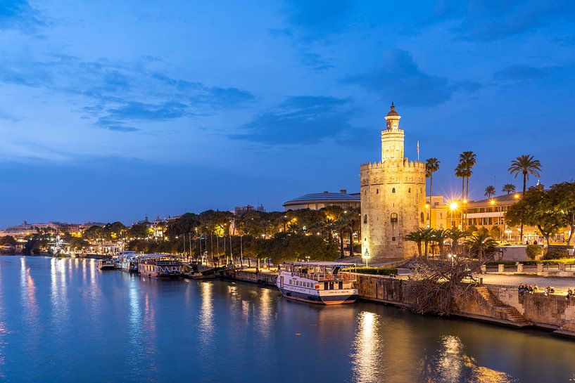 Torre del Oro in Sevilla von Peter Schickert