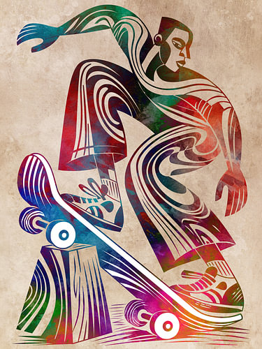 Skateboard sport art #skate #skateboard #sport
