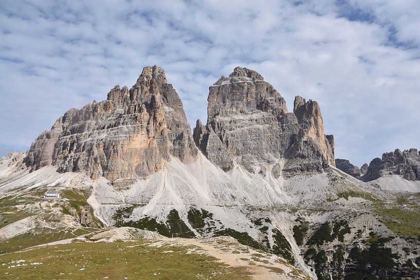 Vue sur le versant sud des Trois Cimets par Karin Jähne