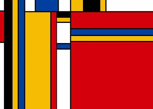 Piet Mondrian style