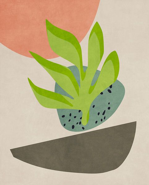 Tropical Garden 1 by Georgia Chagas