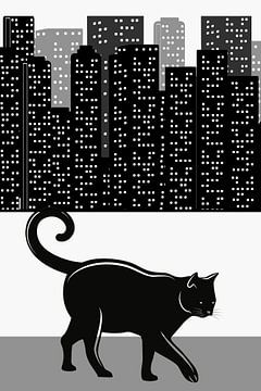 City Stray Cat von Marja van den Hurk