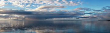 Panorama Waddenzee van Johan Habing