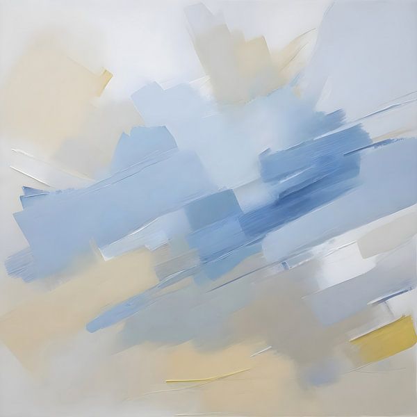 TW living - abstract modern landscape flower ONE von TW living