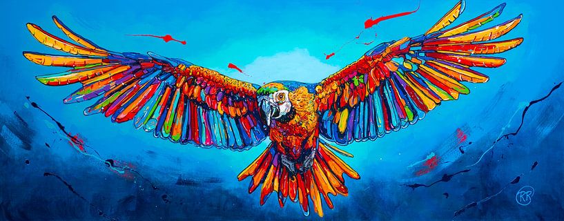 Les ailes de la liberté par Happy Paintings / Renata Rolefes