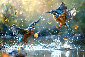 iis Vögel am Wasser