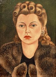 Frida, Portrait of Natasha Gelman, 1943 by Atelier Liesjes