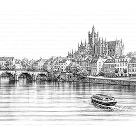 Skyline de Bois-le-Duc sur Digital Picture Art