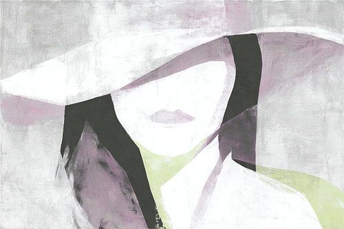 Damenhut | Frau im Schatten