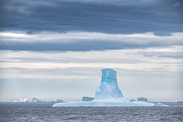 Les icebergs autour de la Géorgie du Sud sur Ron van der Stappen