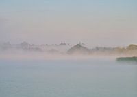 Fog over the lake