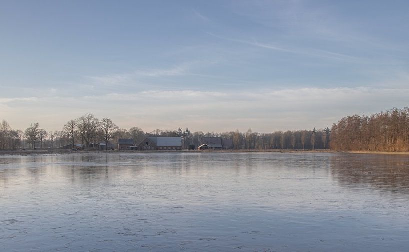 Wintergezicht van Hans Monasso