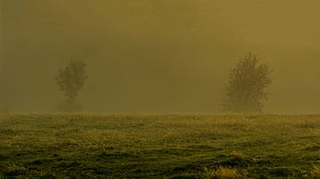 Herfstlandschap in het prachtige Erzgebergte van Johnny Flash