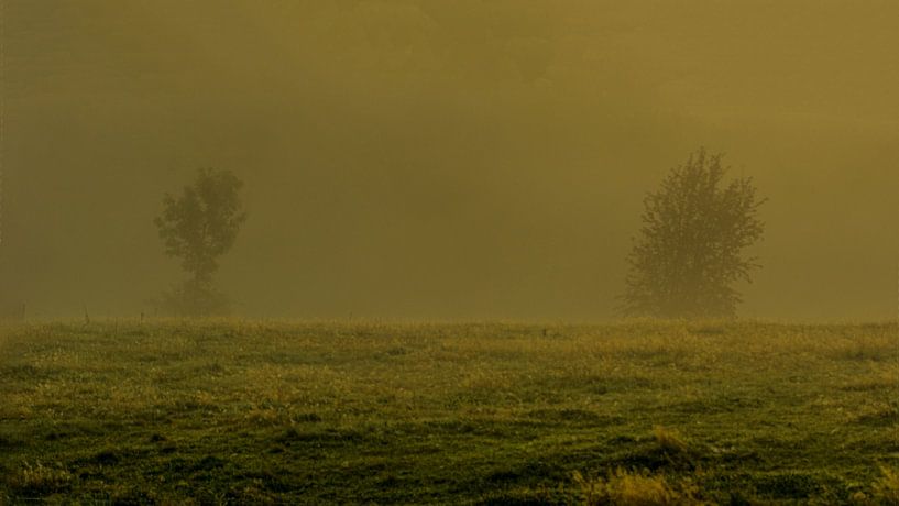 Herfstlandschap in het prachtige Erzgebergte van Johnny Flash