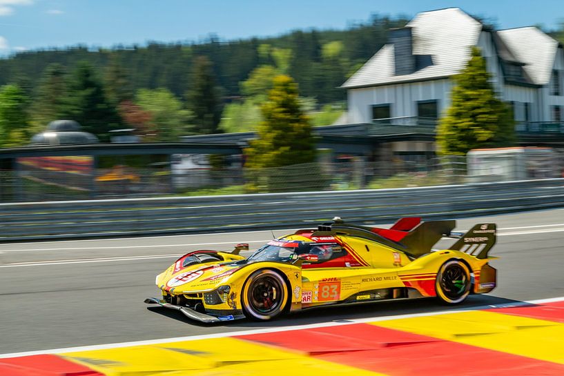 Ferrari 499P Hypercar in Spa Francorchamps von Sjoerd van der Wal Fotografie